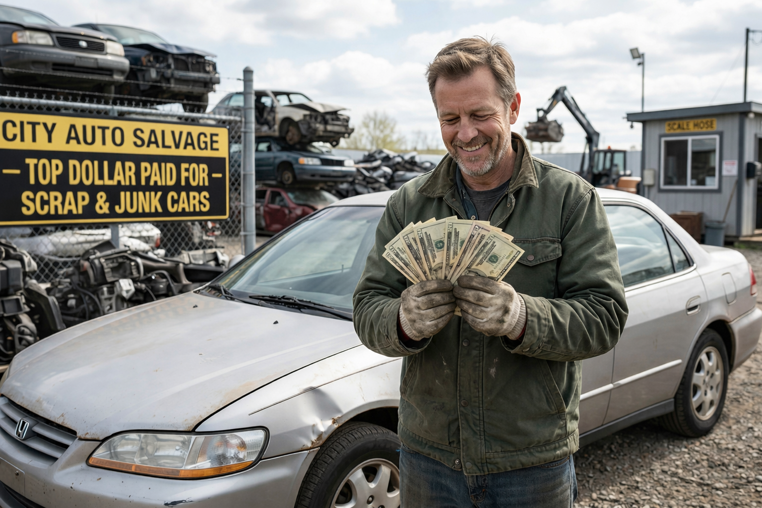 How Do You Get Top Dollar for Scrap Cars