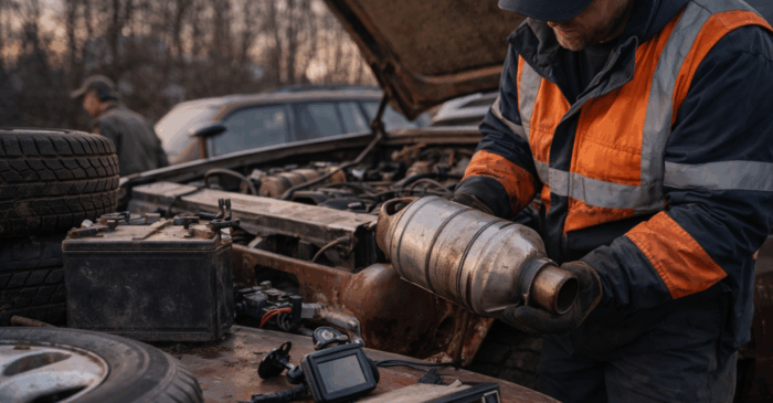 Identifying Valuable Parts Before Scrapping