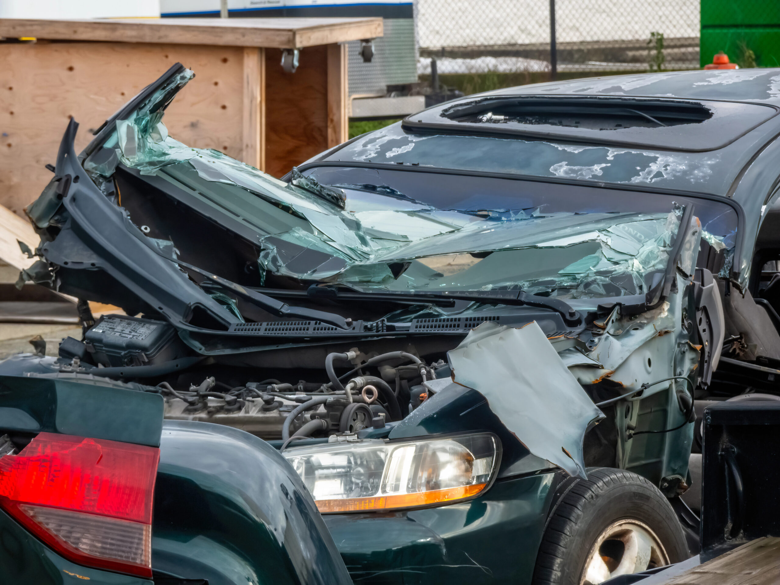 can i sell my crashed car