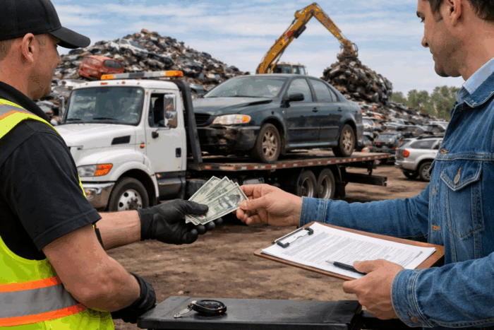 Can I Sell My Car for Scrap Metal