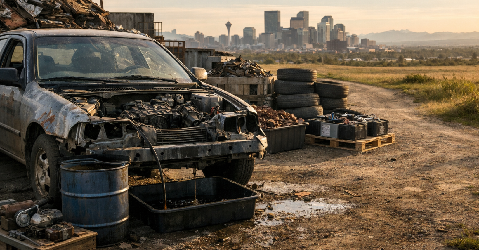 The Eco-Friendly Guide to Junk Car Disposal in Calgary